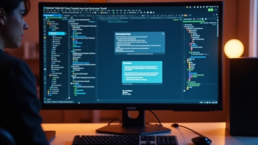 Monitor zobrazující výsledky animací popoverů v různých stavech a přechodech
