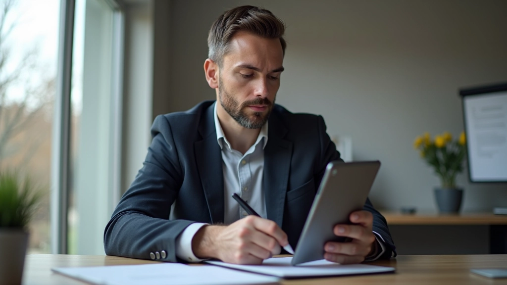 Designer pracující na tabletu, návrh interaktivních animací a mikro-interakcí pro webové prvky